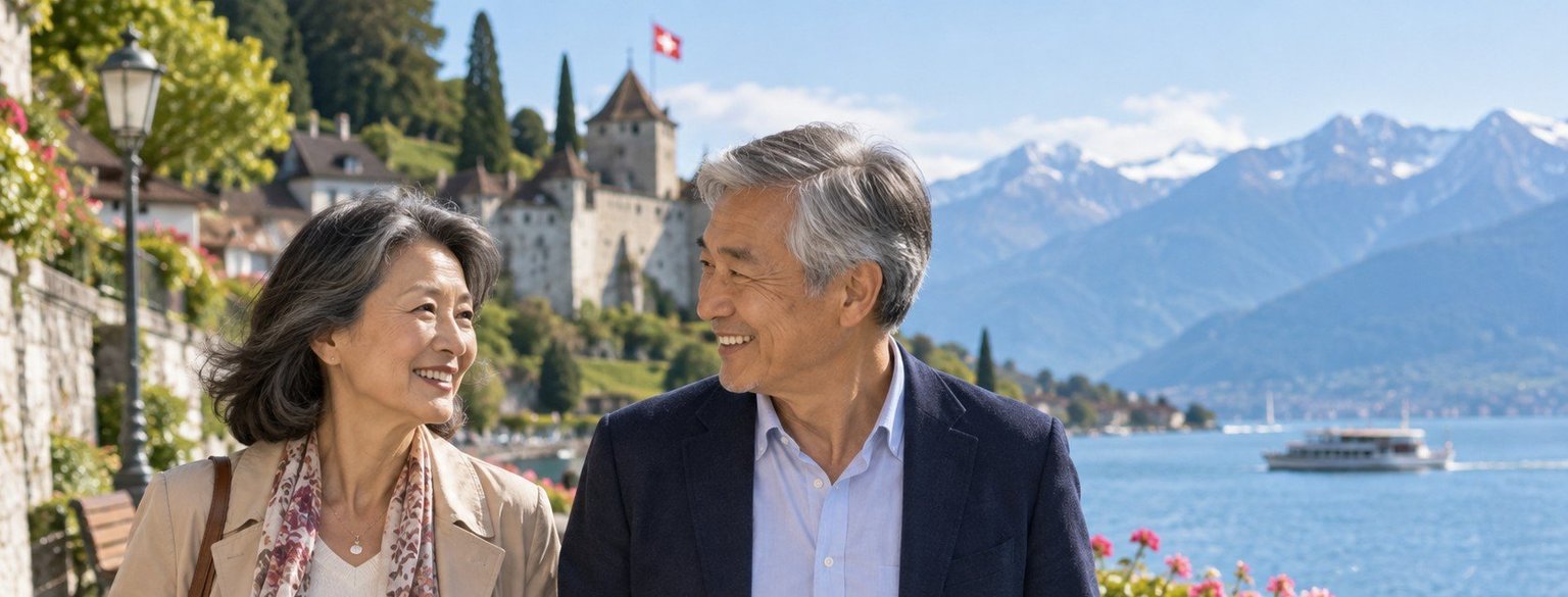 Faire des rencontres après 60 ans en Suisse